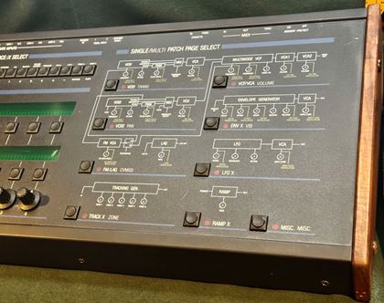 Oberheim-Xpander Oddernmart 6x audio inputs